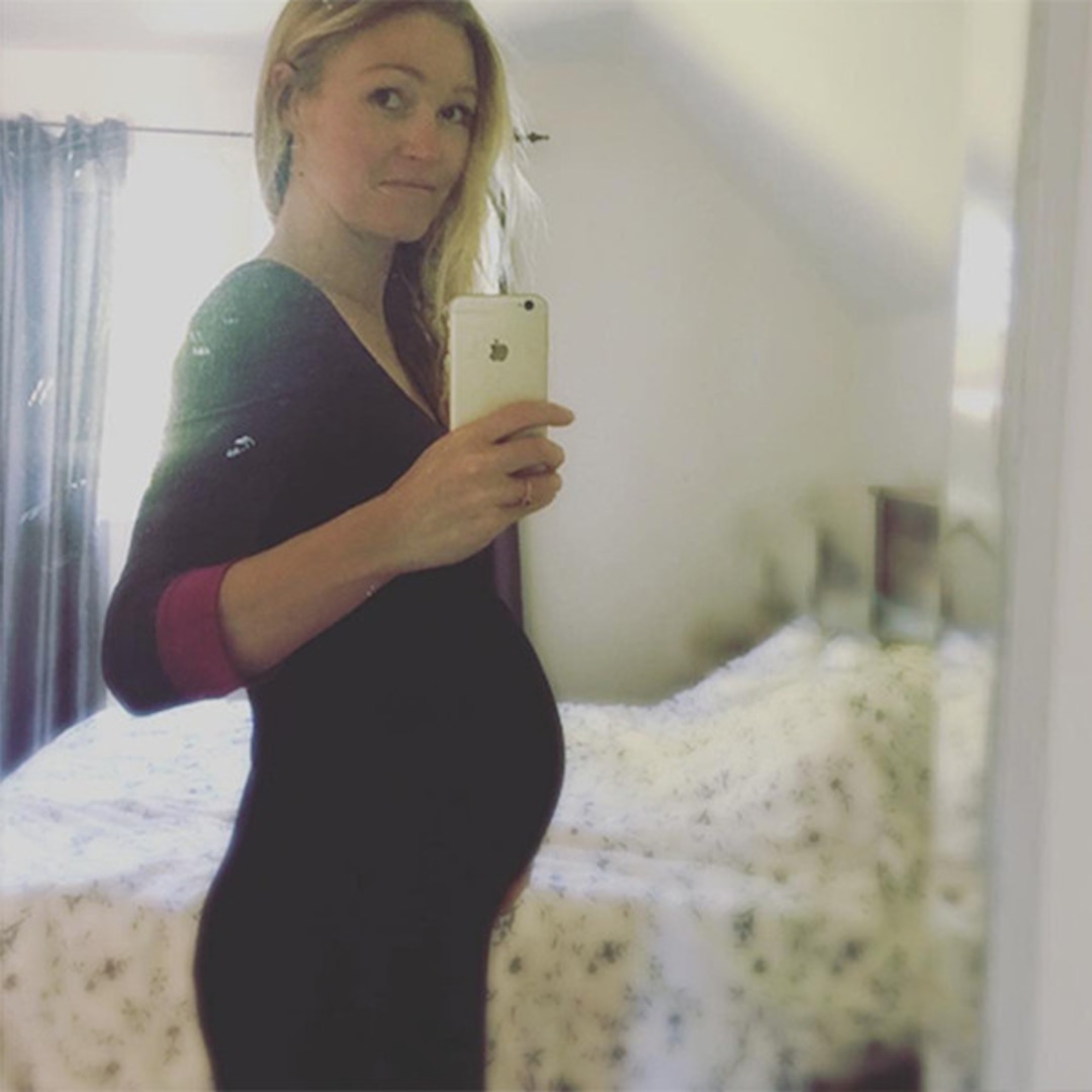 Julia Stiles Debuts Baby Bump On Instagram Because She